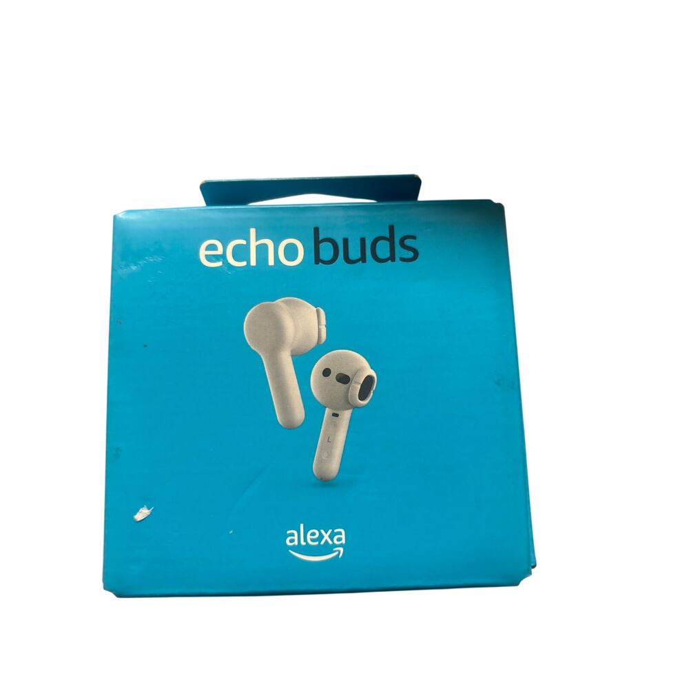 NIB Amazon Echo Buds 2nd Gen Alexa Wireless Bluetooth Earbuds White - Brand New